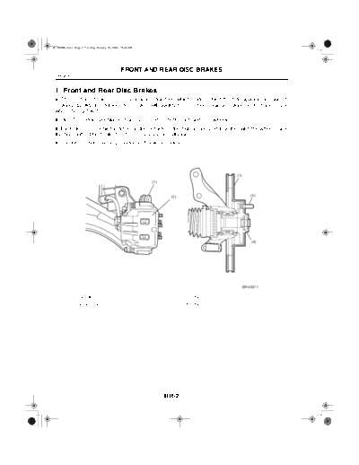 01. Front and Rear Disc Brakes