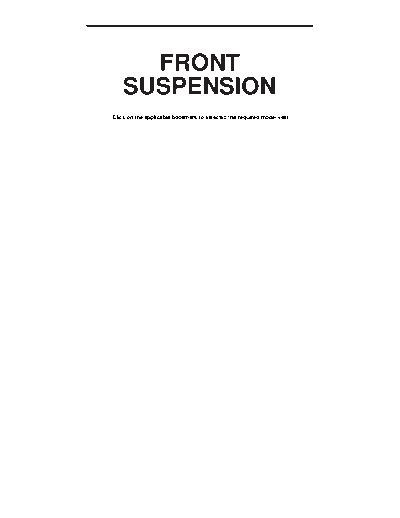 33A FRONT SUSPENSION