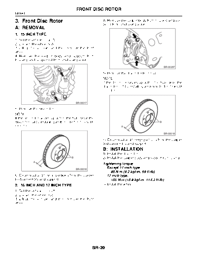 03. Front Disc Rotor