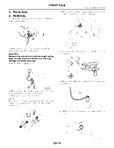 Front Axle