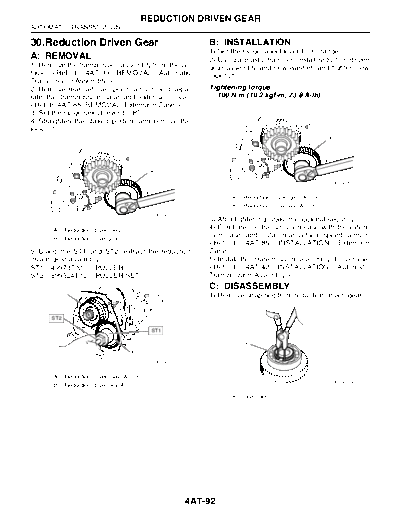 Reduction Driven Gear
