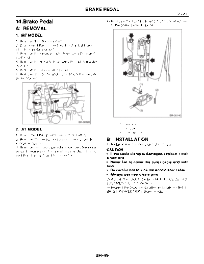 14. Brake Pedal