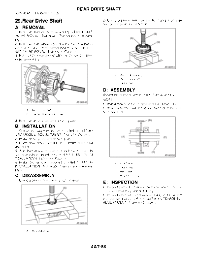 29. Rear Drive Shaft
