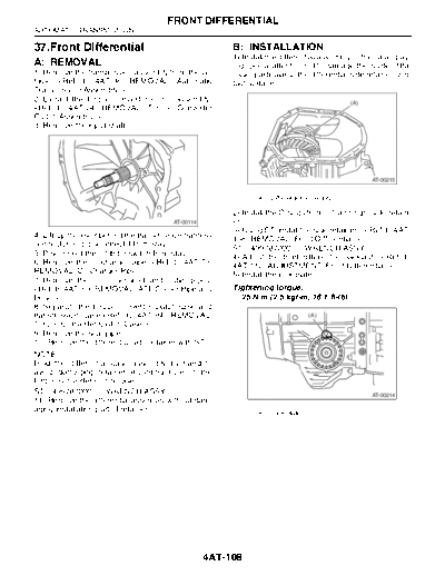 37. Front Differential