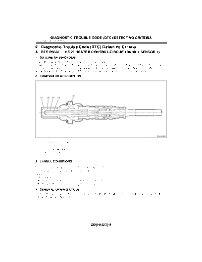 02. Diagnostic Trouble Code (DTC) Detecting Criteria