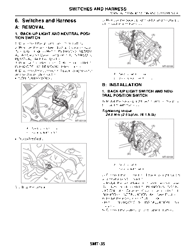 06. Switches and Harness
