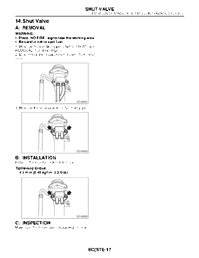 14. Shut Valve