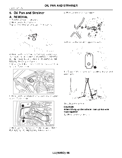 Oil Pan and Strainer