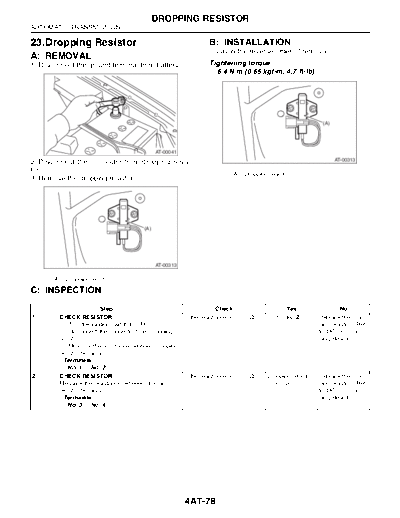 Dropping Resistor