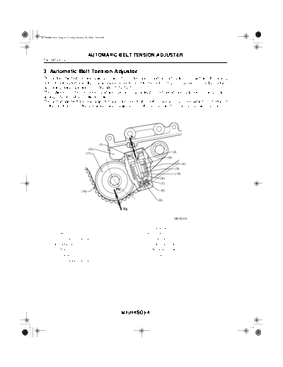 03. Automatic Belt Tension Adjuster