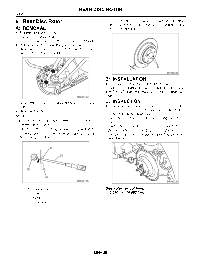 06. Rear Disc Rotor