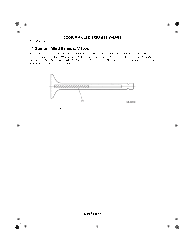 11. Sodium-filled Exhaust Valves