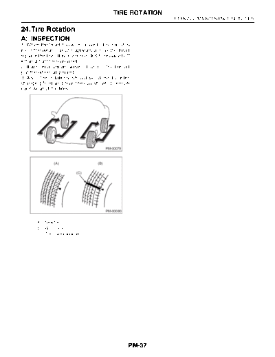 24. Tire Rotation