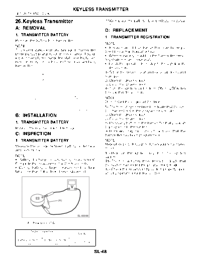 Keyless Transmitter