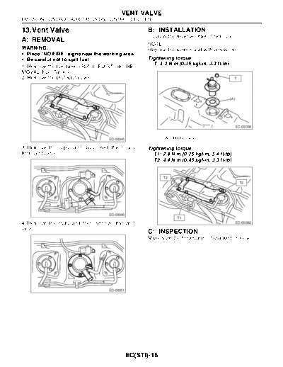 13. Vent Valve