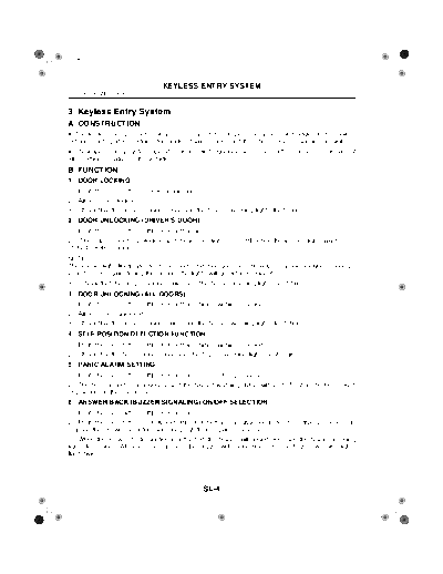 03. Keyless Entry System
