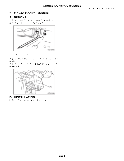 03. Cruise Control Module