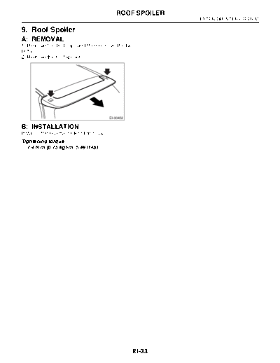 09. Roof Spoiler