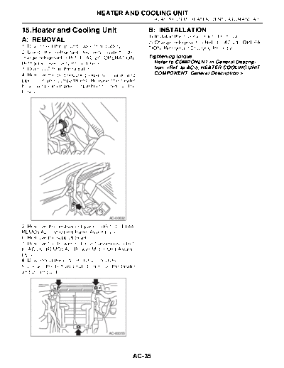 15. Heater and Cooling Unit