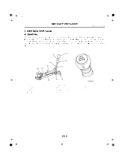 02. 6MT Gear Shift Lever