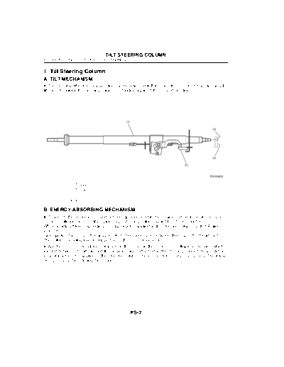 01. Tilt Steering Column