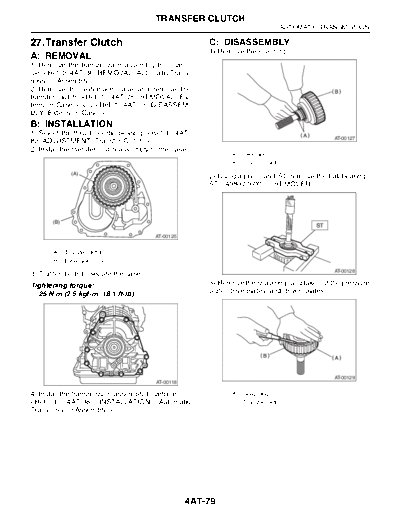 27. Transfer Clutch