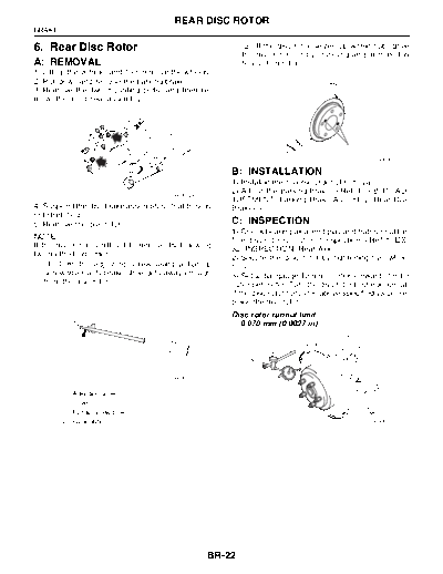 Rear Disc Rotor