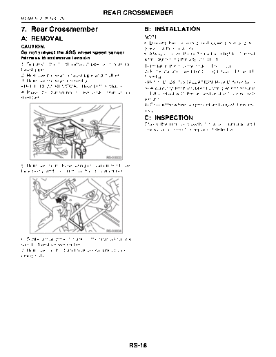 07. Rear Crossmember