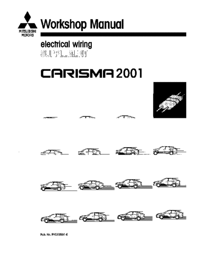 PHDE9501-E_CARISMA_2001_ELECTRICAL_WIRING_COVER