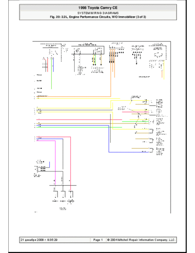 Camry V20 2,2L 3 of 3