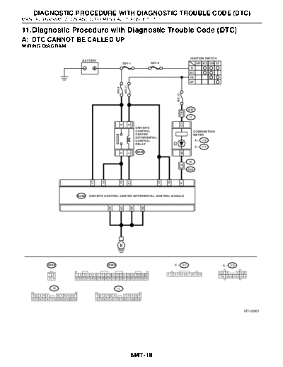 11. Diagnostic Procedure with Diagnostic Trouble Code
