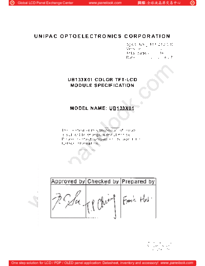 Panel_AU_Optronics_B133XN03_V3_0_[DS]