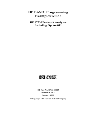 8753E_Programming Examples Guide