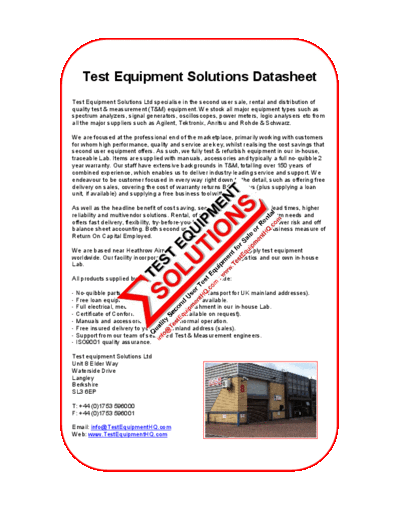 Agilent-4263A-Datasheet