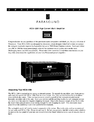 hfe_parasound_hca-1206_en