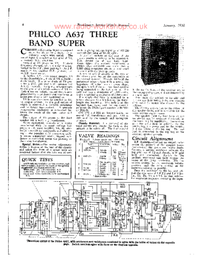 Philco A637