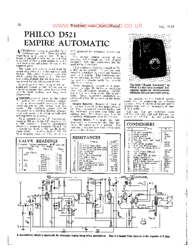 Philco D521