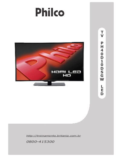 TV+PH40D10DSGW+LED