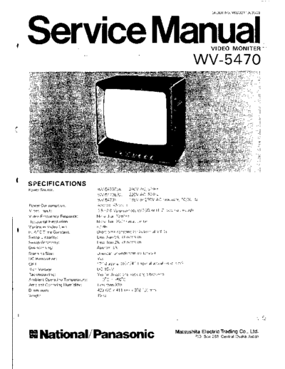 Panasonic_WV-5470_CCTV_Monitor