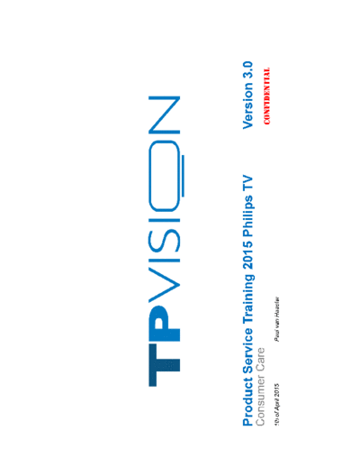 PHILIPS_product_service_training_2015_Ver.3.0
