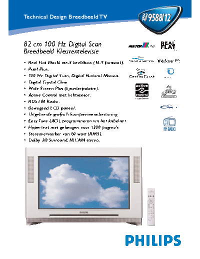 32pw9588_specification