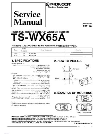 TS-WX65A