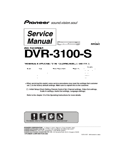dvr-3100-s