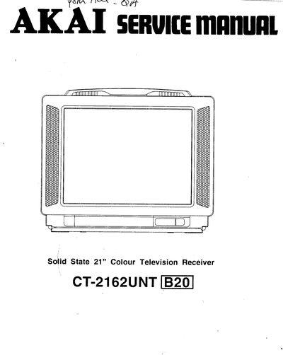 Akai CT2162SM