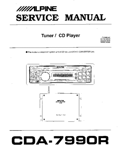 Alpine  CDA-7990R