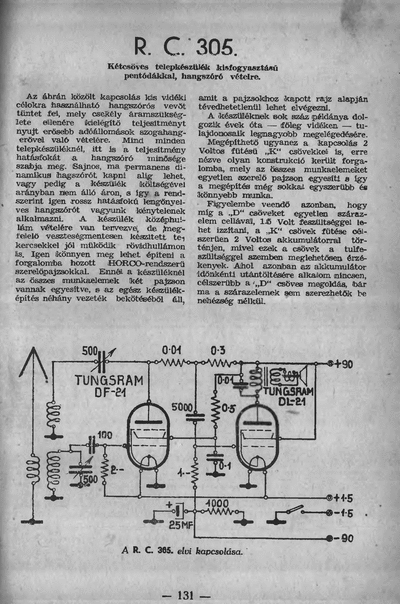 radio compass 305