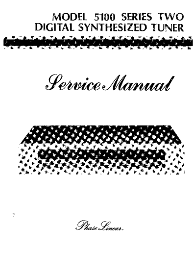 Phase-Linear-5100-S2-Service-Manual