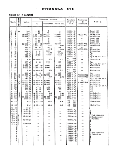 Phonola 515 components I
