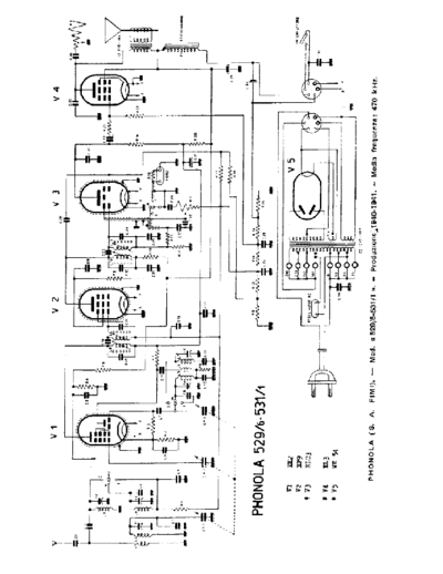Phonola 529-6 531-1