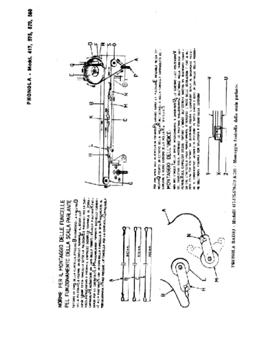 Phonola 575 tuning cord